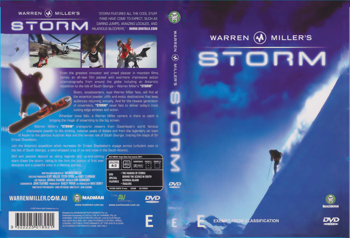 Warren Miller's Storm (2003) DVD