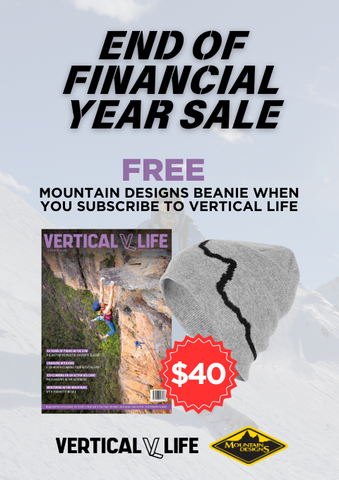 Vertical Life Subscription + FREE Mountain Designs Granite Merino