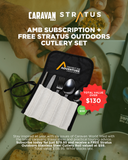 Caravan World Magazine Subscription + FREE Stratus Outdoors Cutlery Set