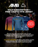 AMB Magazine Subscription + FREE Crofto MTB Jersey