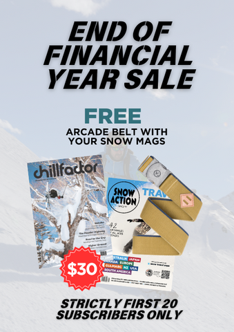 Snow Magazines + FREE Arcade Belt