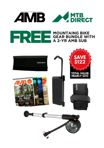 AMB Magazine Subscription + FREE Mountain Bike Gear Bundle