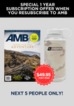 AMB 1-Year Subscription Special Offer + FREE Nalgene Bottle