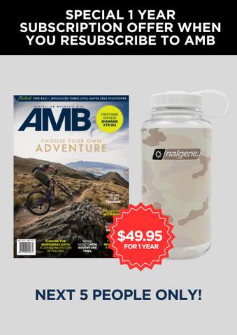 AMB 1-Year Subscription Special Offer + FREE Nalgene Bottle