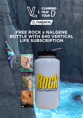 Special Offer Vertical Life Subscription + FREE Rock x Nalgene bottle