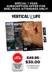 1 Year Vertical Life Subscription for Reel Rock Attendees