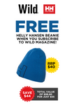 WILD Magazine Subscription + FREE Helly Hansen Beanie