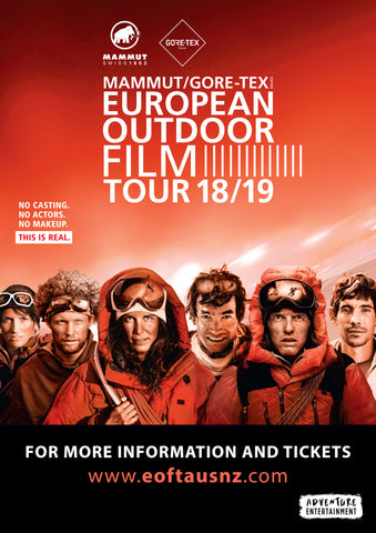 European Outdoor Film Tour 2018/19 Poster